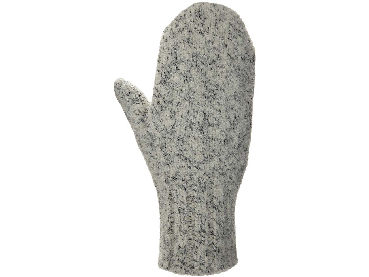 VAUDE Fäustlinge 'Himalaya' aus gewalkter Wolle, grey, Gr. 8