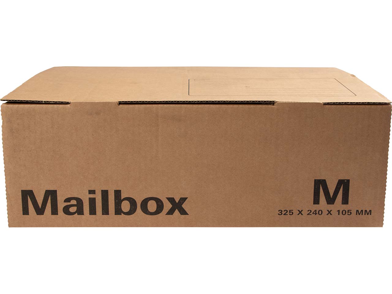 ColomPac Versandkarton M "Mailbox" aus Wellpappe, 15 Stk.