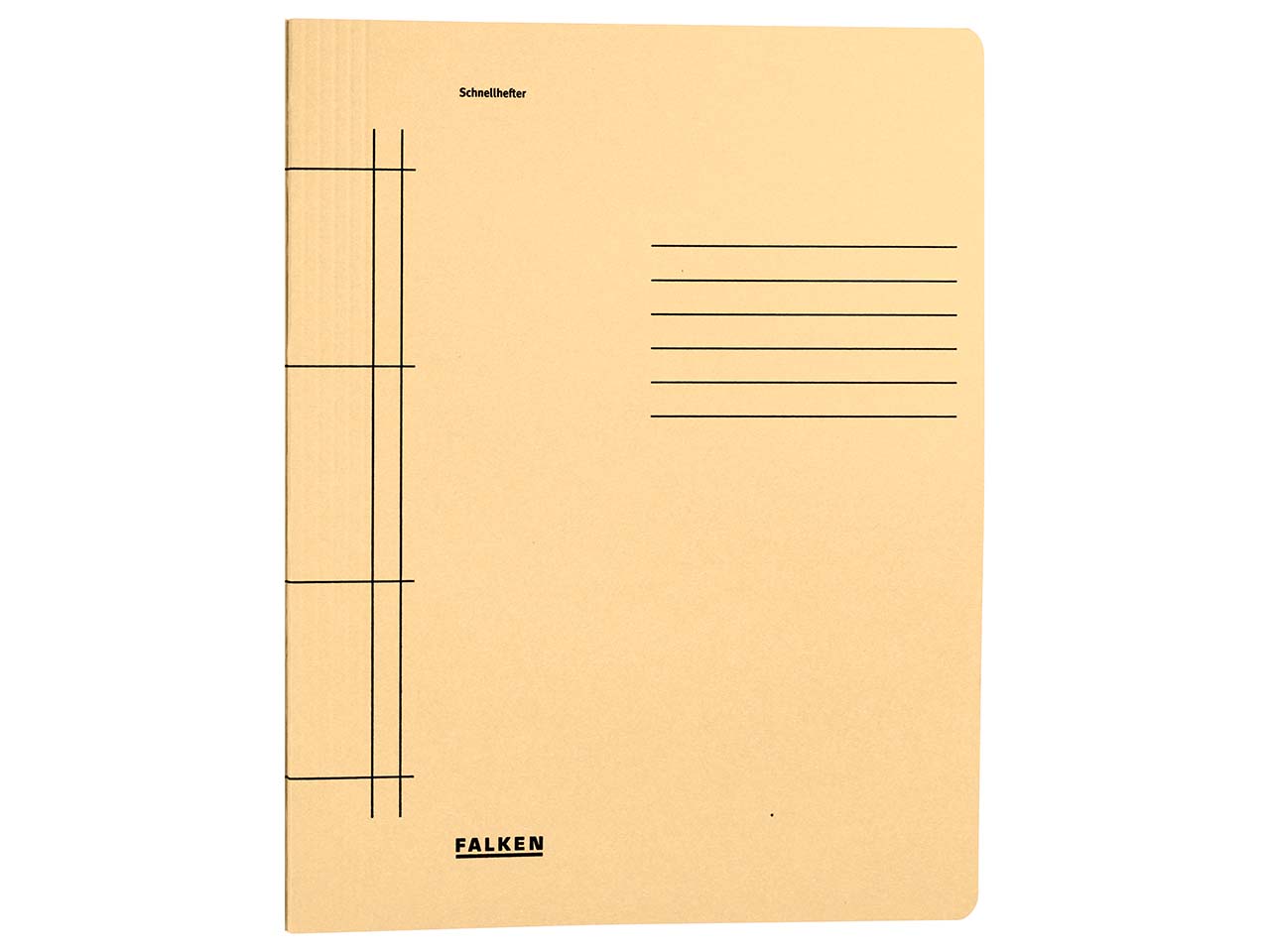 Falken Schnellhefter 250g/m² chamois