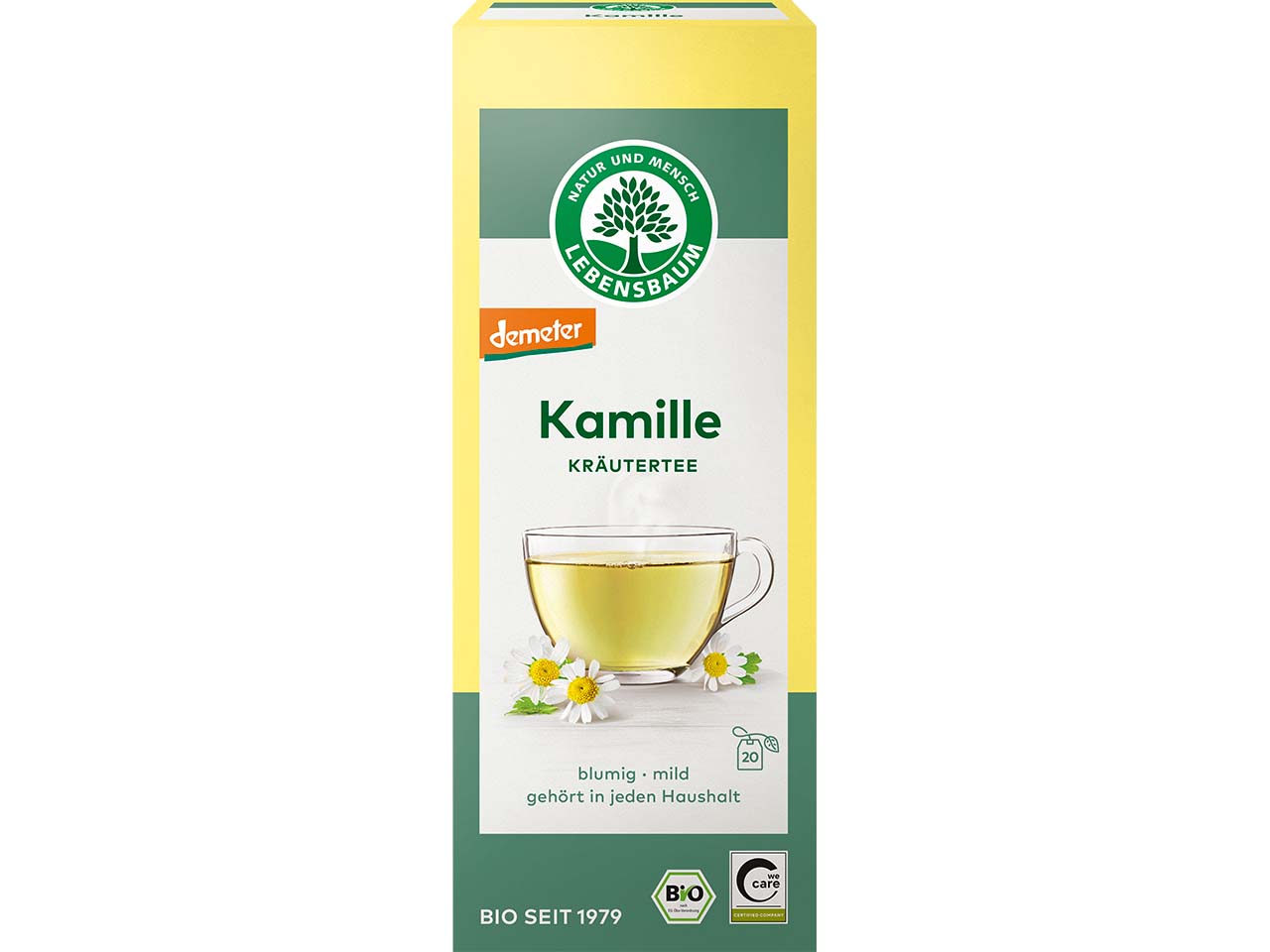LEBENSBAUM Bio-Kamillentee 20 x 1,5 g