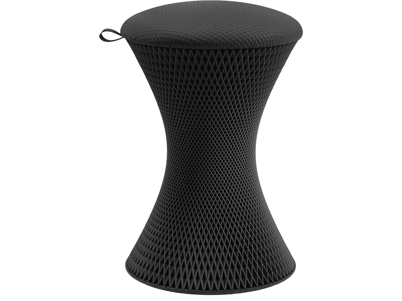 #wagnerdesignlab Bewegungshocker "3D ONE - S" Sitz gepolstert, schwarz