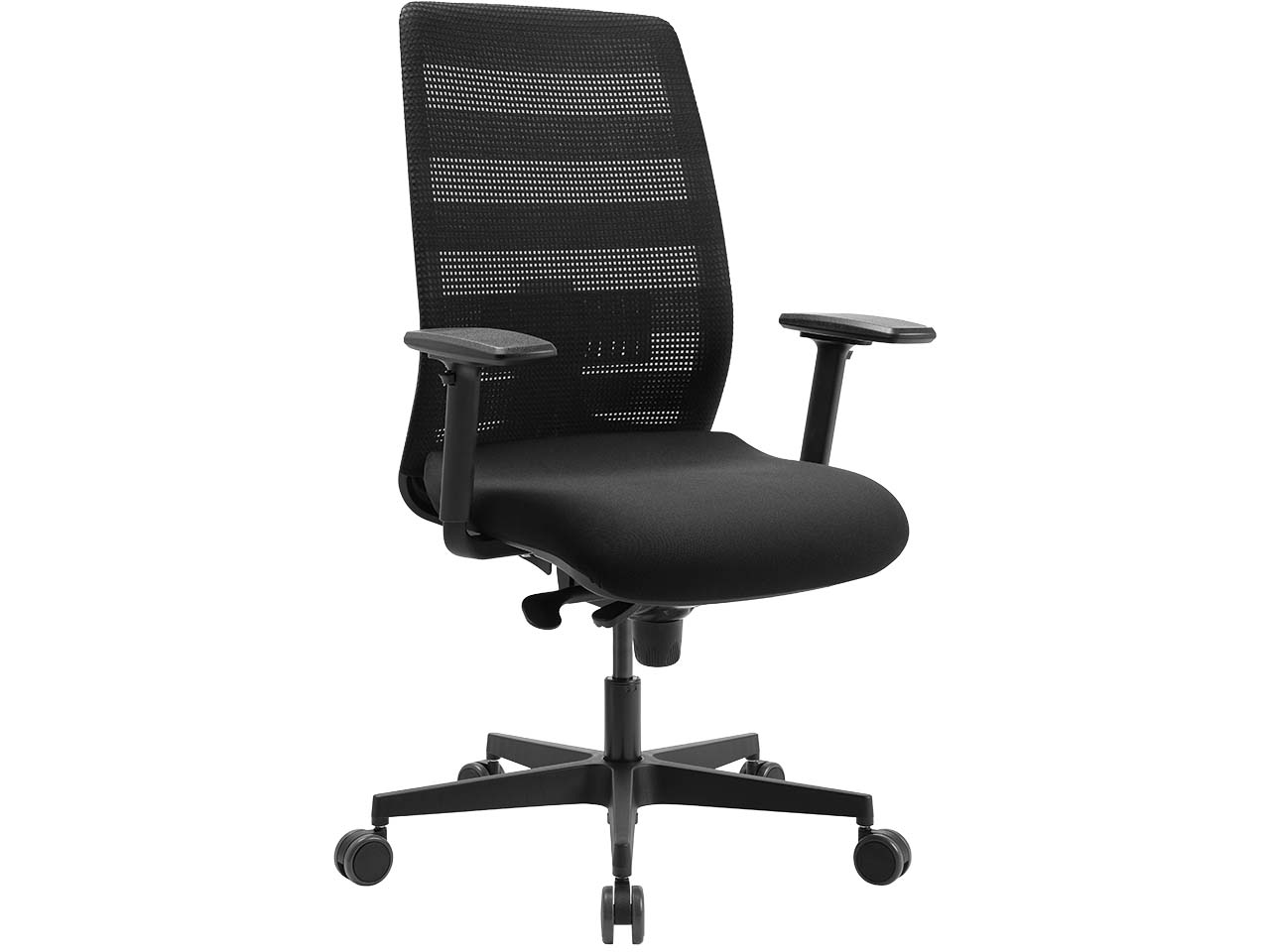 Topstar Bürodrehstuhl "35 Jahre memo" mit Armlehnen, schwarz