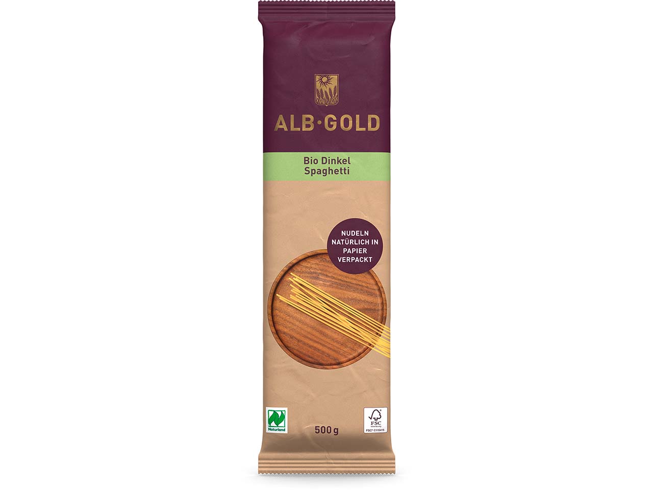 ALB-GOLD Bio-Dinkel-Spaghetti 500 g