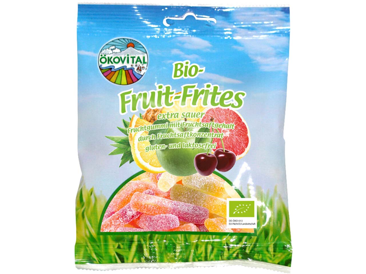 ÖKOVITAL Bio-Fruchtgummi "Fruit-Frites", 80 g