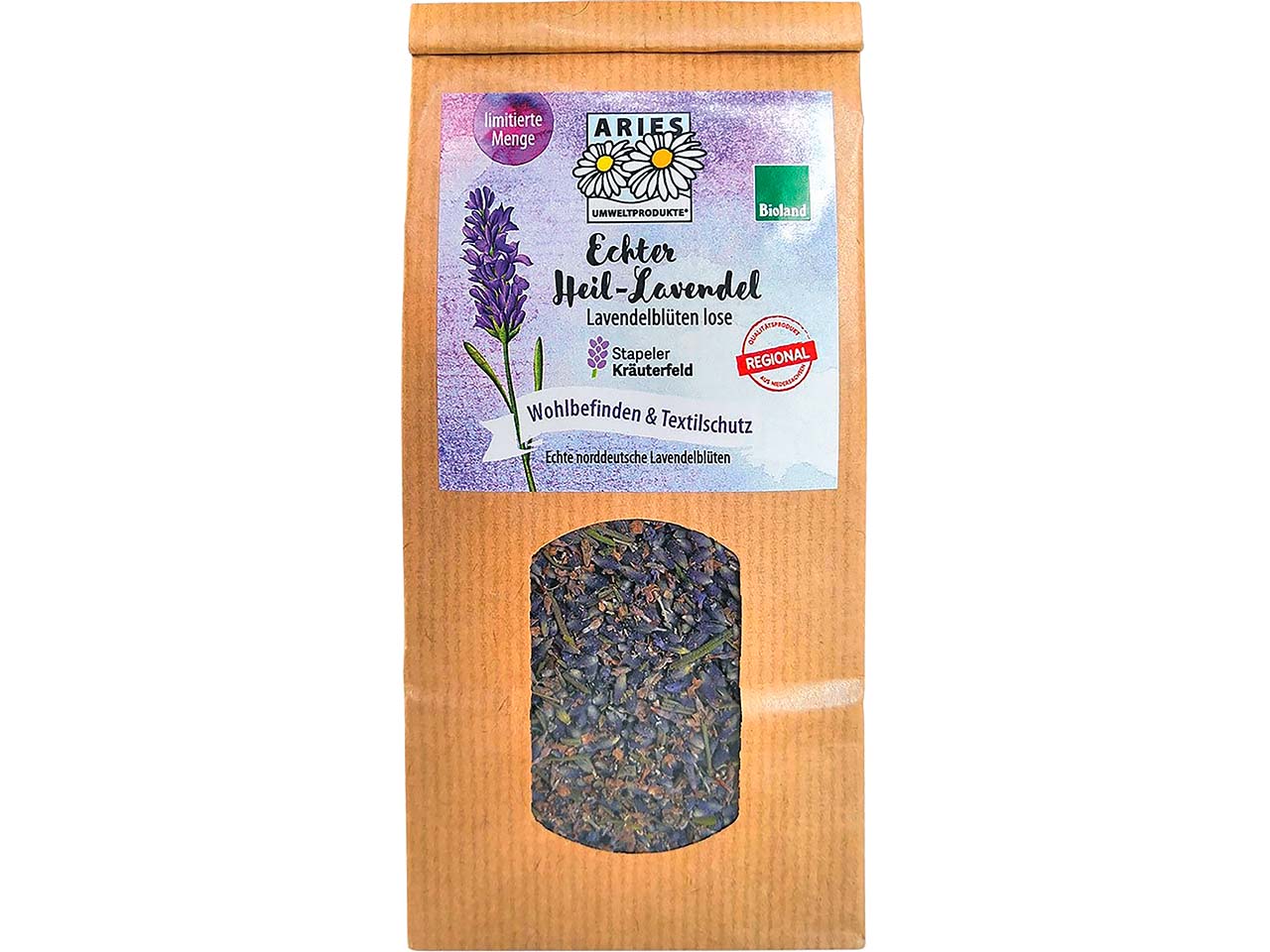 ARIES Stapeler Bio-Lavendelblüten lose, 30 g