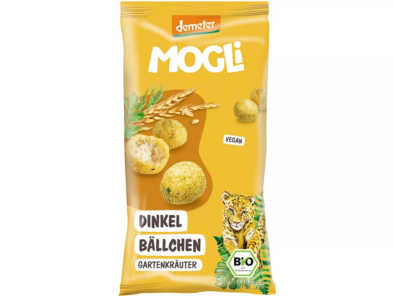 MOGLi Bio-Dinkelbällchen "Gartenkräuter", 40 g