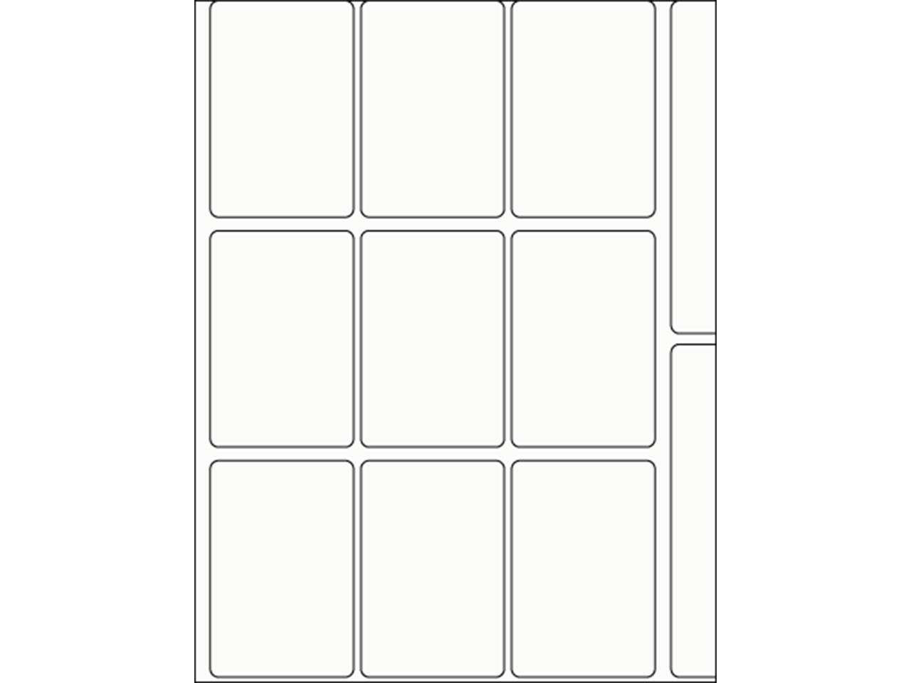 180 Etiketten 34 x 53 mm