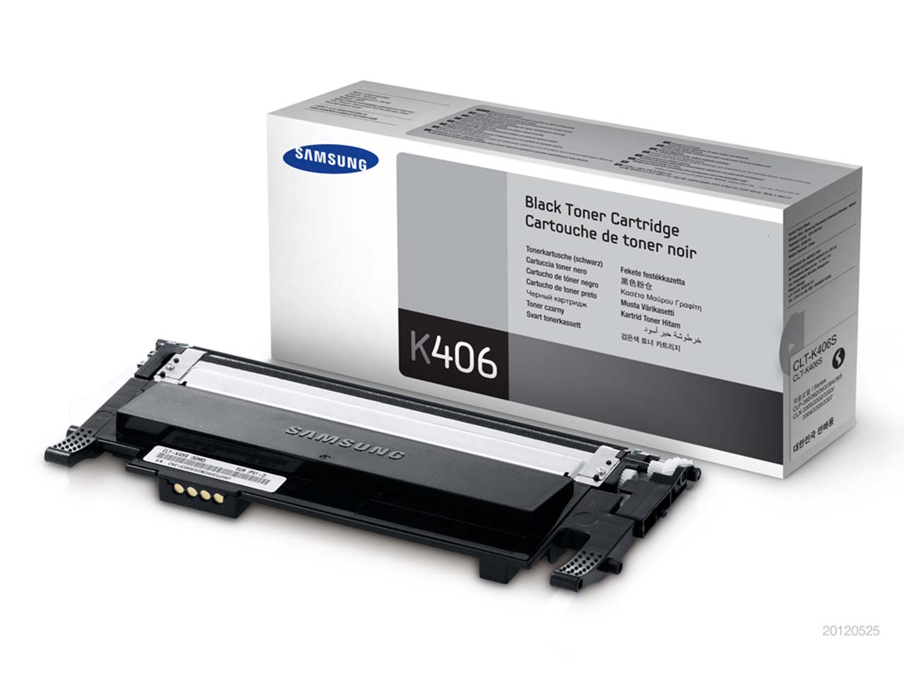 Samsung Toner CLT-K406S schwarz