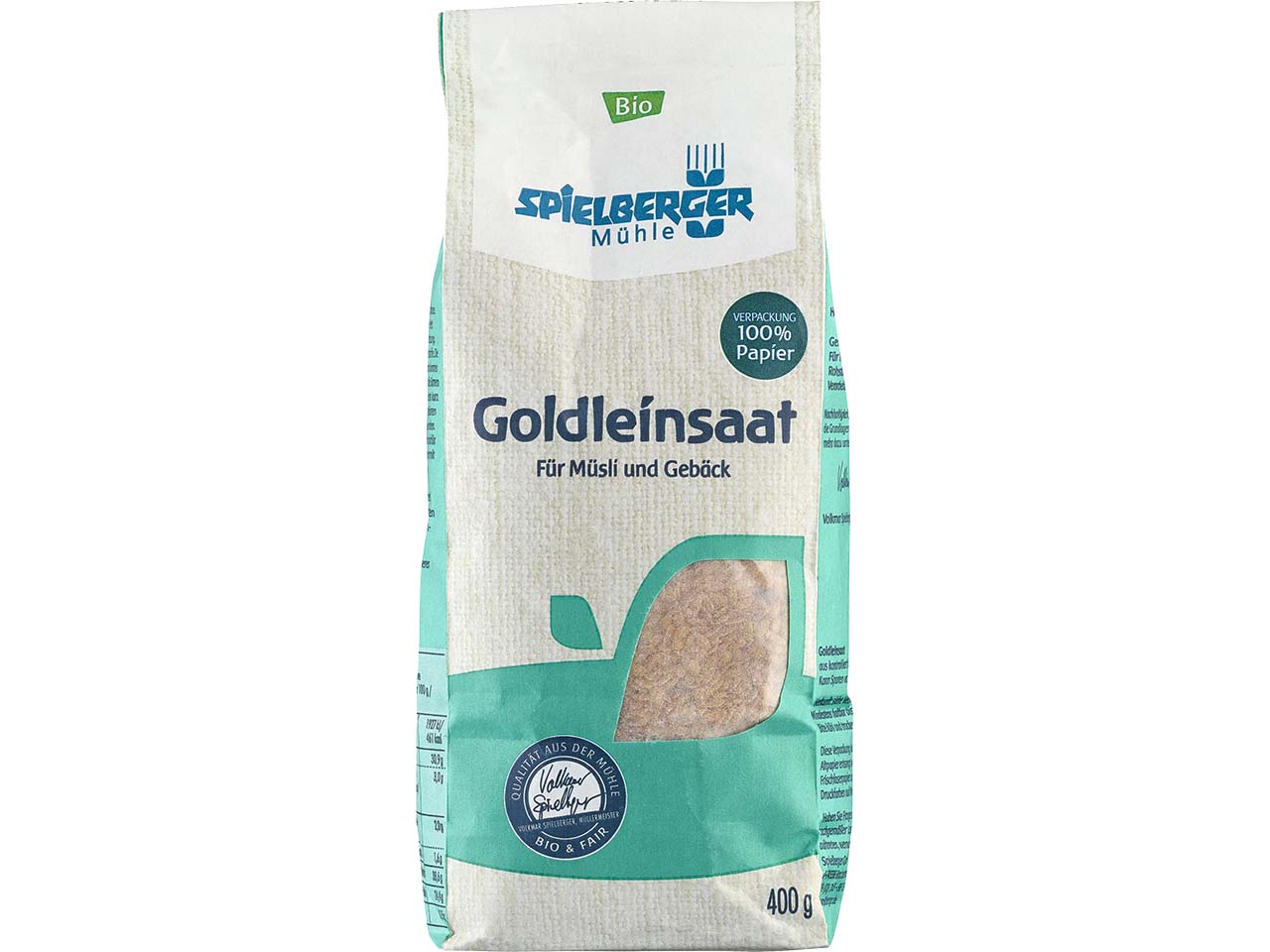 Spielberger Mühle Bio-Goldleinsaat, 400 g