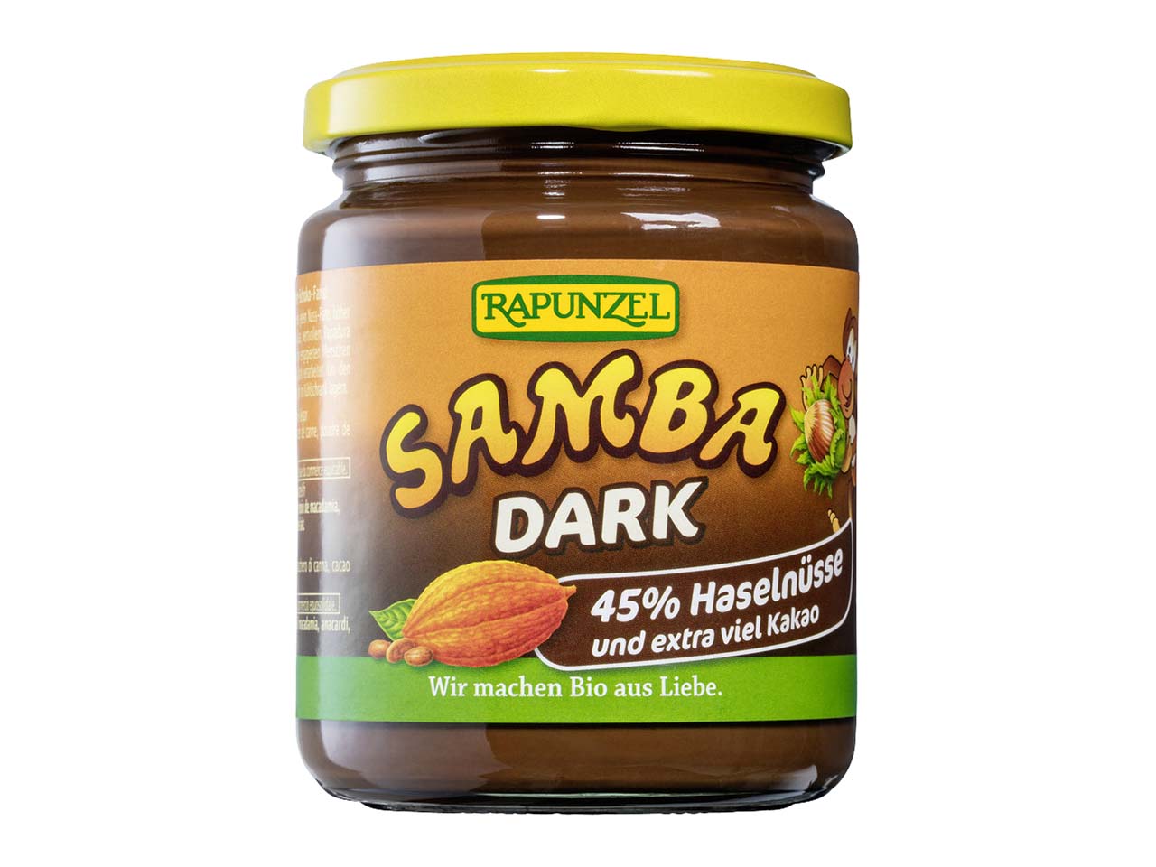 RAPUNZEL Bio-Haselnuss-Schoko-Creme "Samba Dark", 250 g