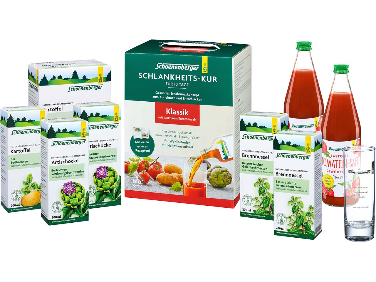 Schoenenberger Schlankheits-Kur-Paket für 10 Tage