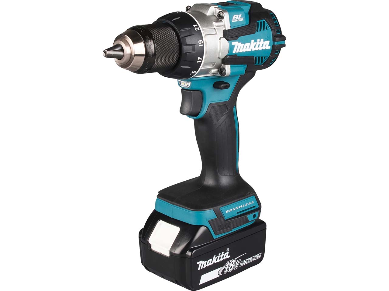 Makita Akku-Bohrschrauber "DDF489RTJ" 18V/5Ah 2 Akkus + Ladegerät