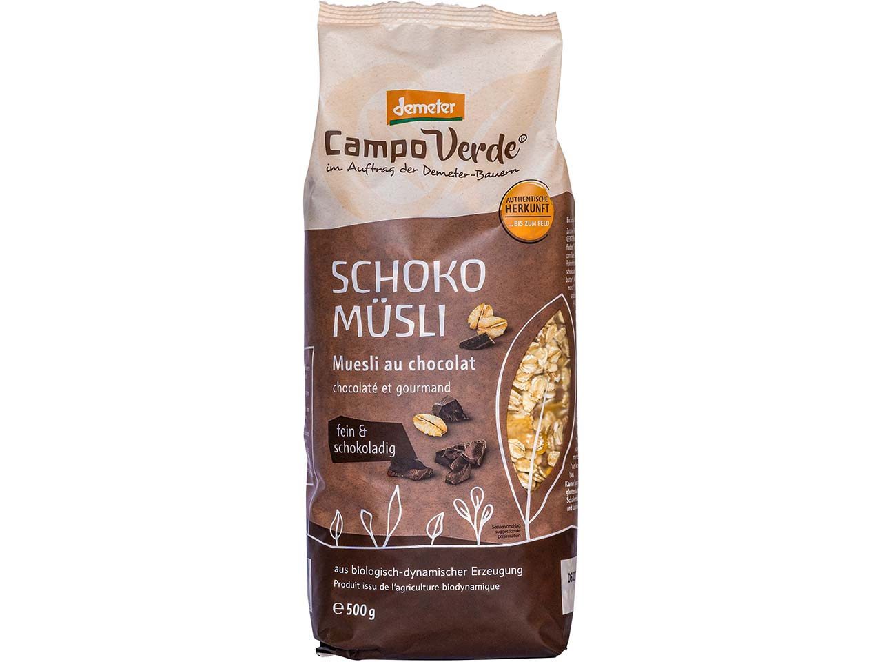 Campo Verde Bio-Schokomüsli ", 500 g