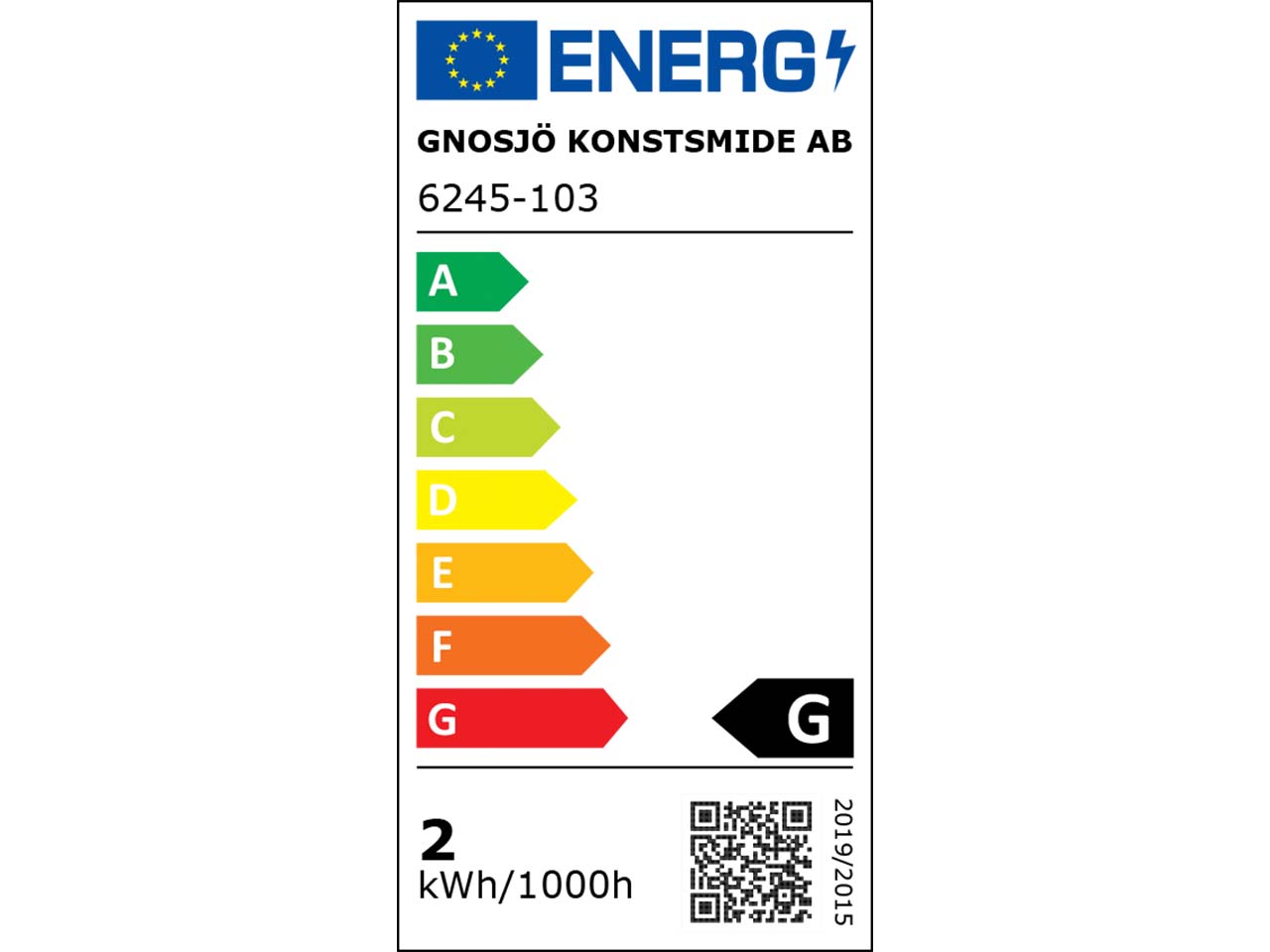 energy label G