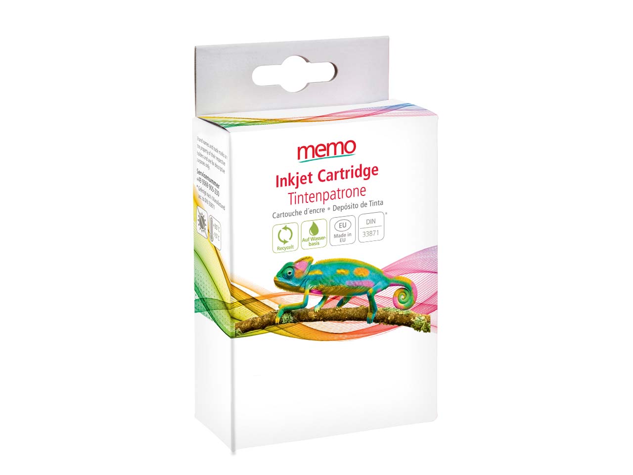 memo Tintenpatrone ersetzt Canon PGI-1500M magenta