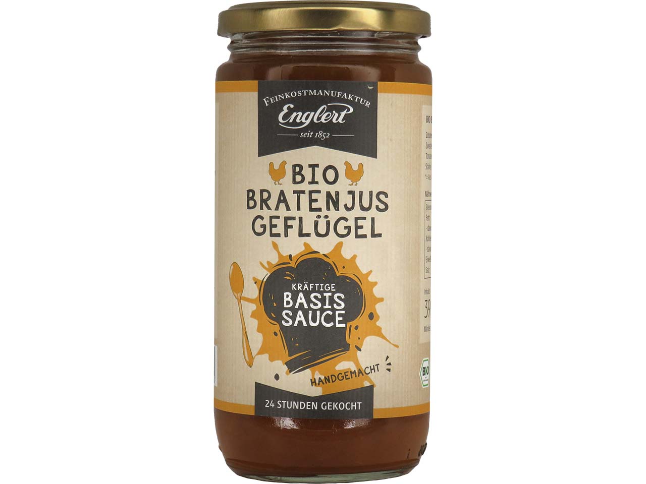Feinkost Englert Bio-Bratenjus Geflügel, 390 ml