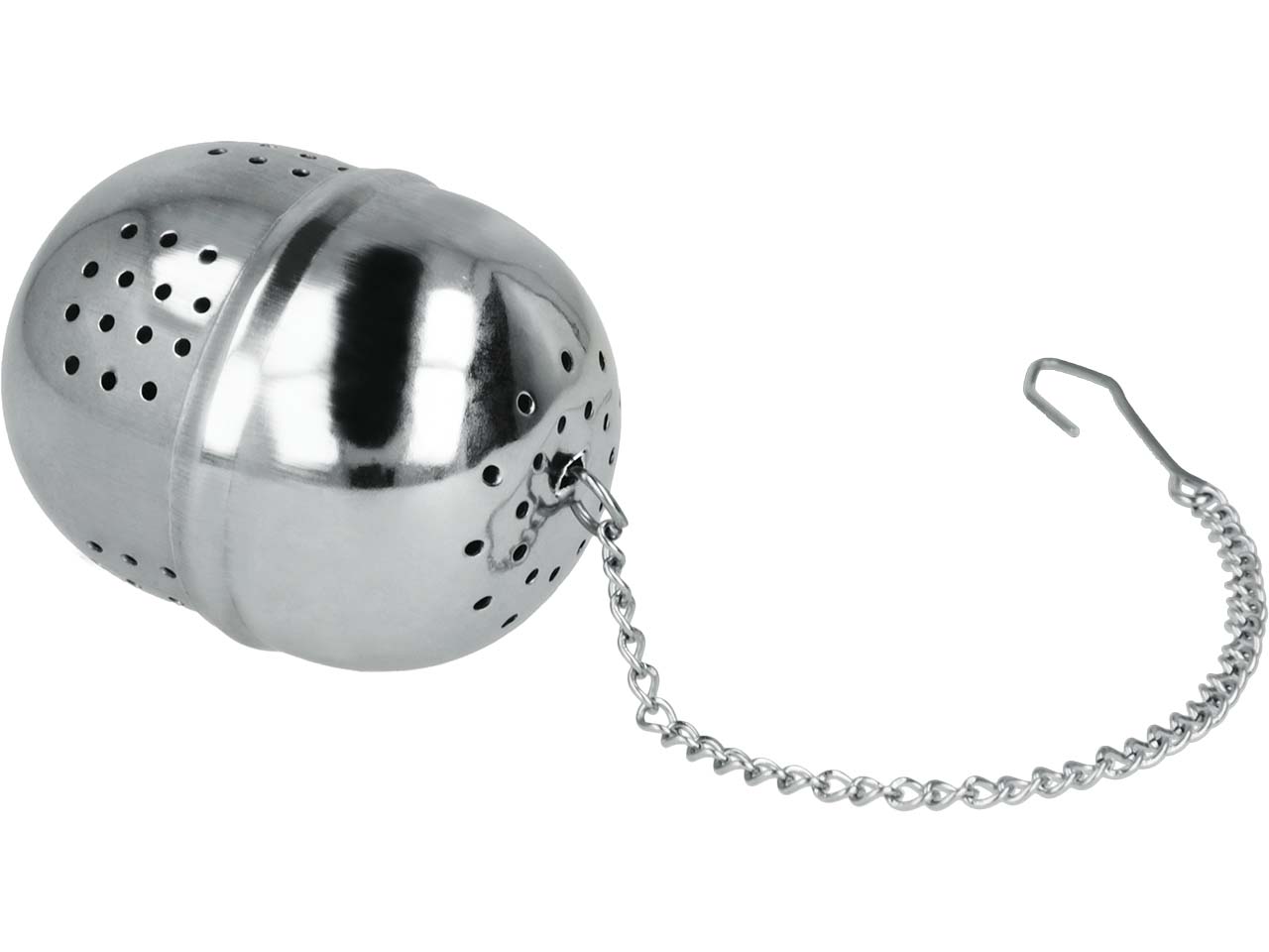 Metaltex Tee-Ei mit Kette, Ø 5 cm