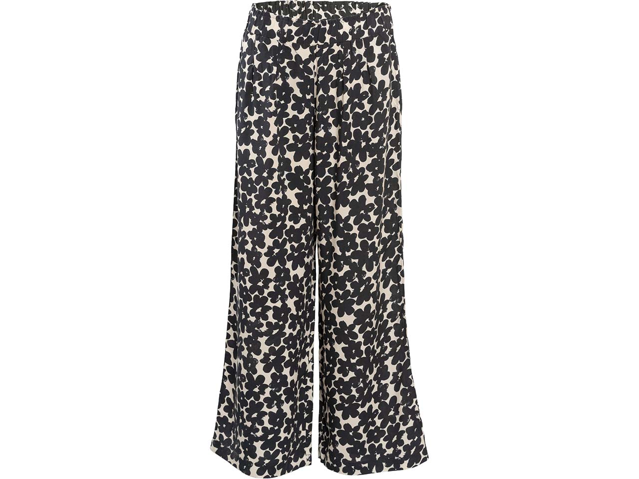 Living Crafts Damen-Hose "MALOU" mit hohem Bund, simple flowers, Gr. 38