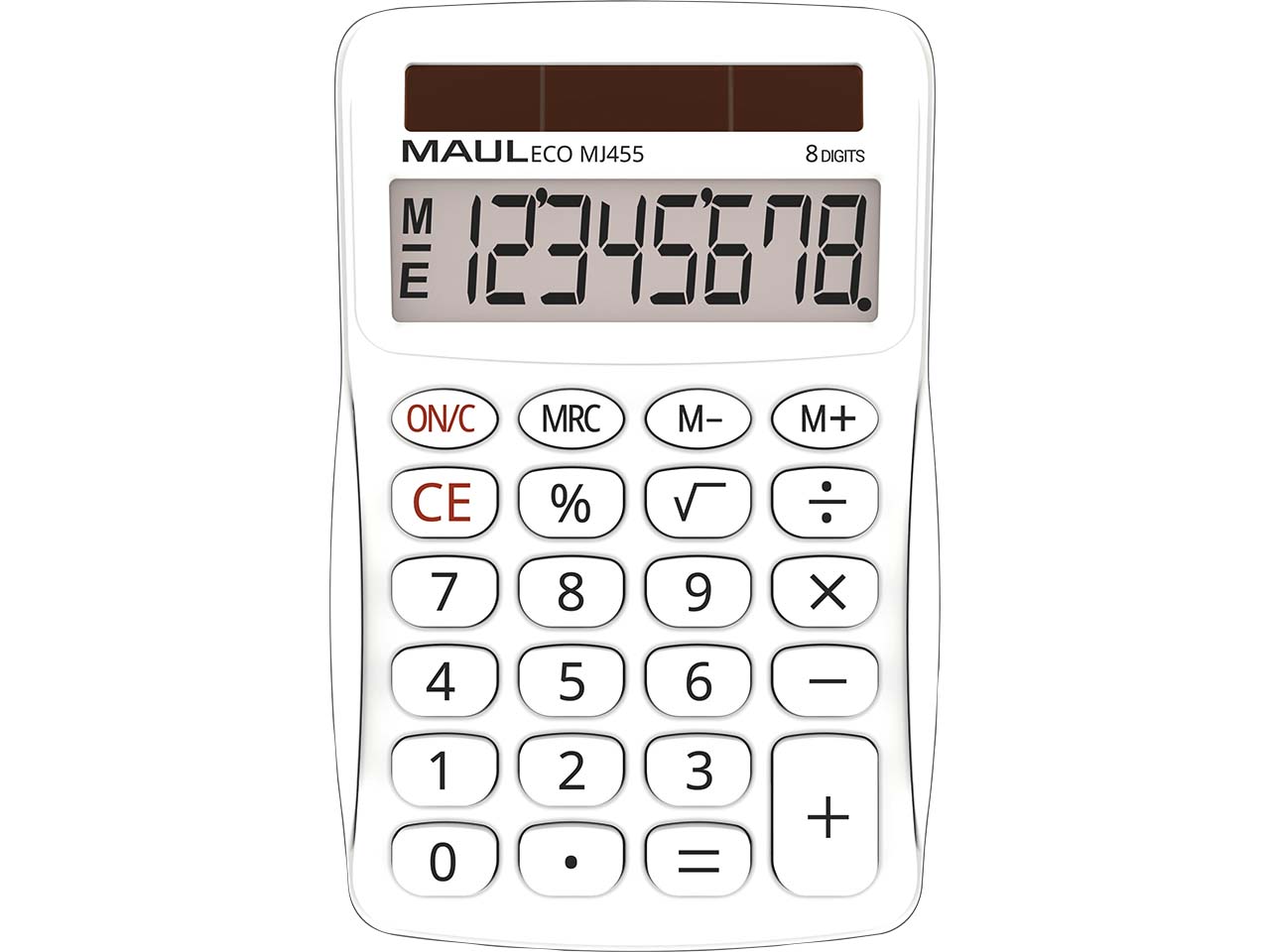 MAUL Solarrechner "Eco MJ 455" weiß
