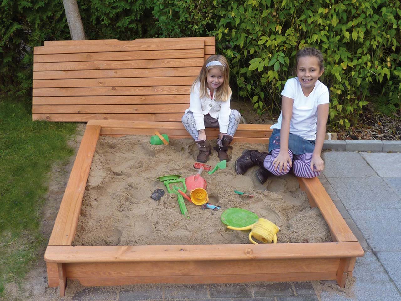Sandkasten "Tessa" 100 x 100 cm