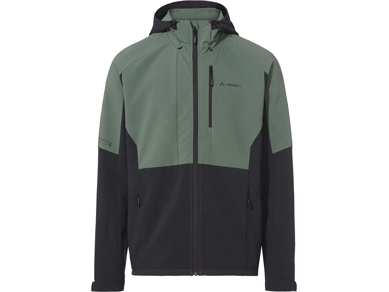 VAUDE Herren-Sturmjacke "Elope" mit Brusttasche, agave, Gr. M