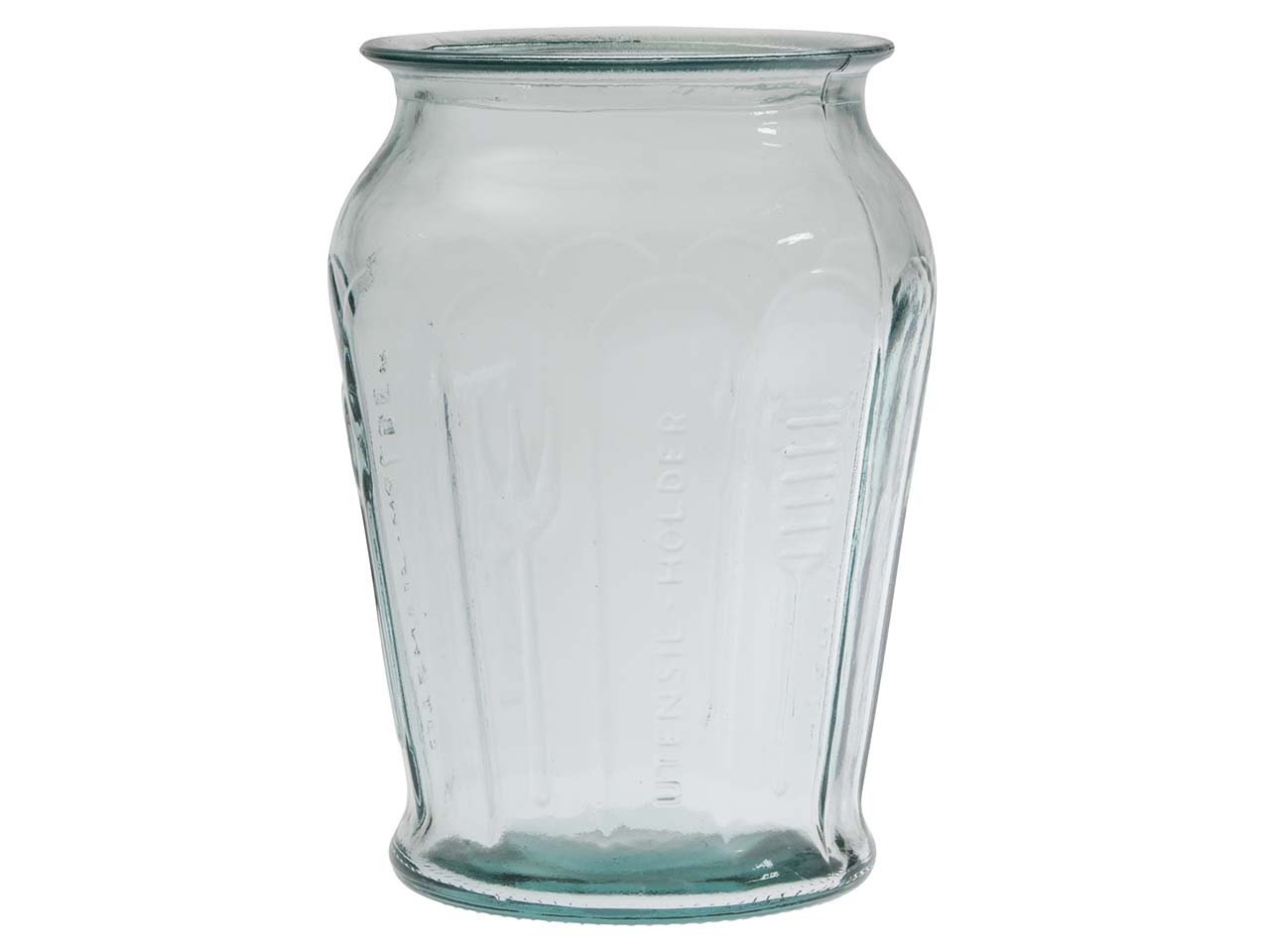 Utensilienbehälter aus Recyclingglas