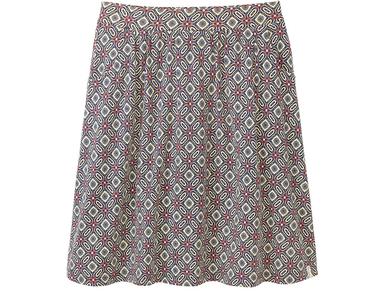 tranquillo Bio-Damen-Mini-Rock mit Taschen, kaleidoscope, Gr. M