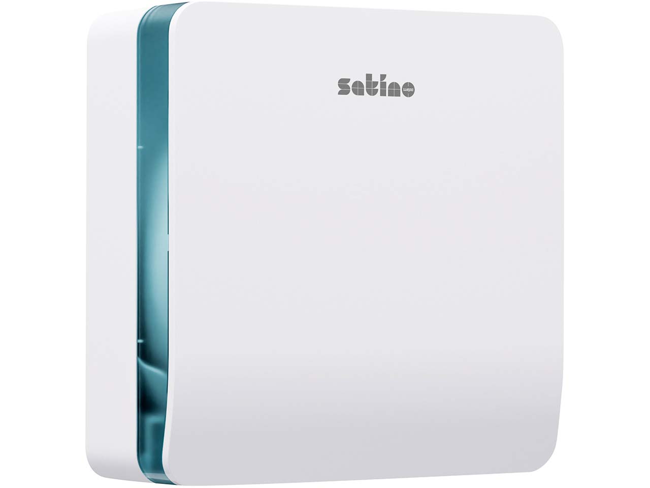 Satino Toilettenpapier-Spender Jumbo L "HYGINITY" mit Restrollenfunktion, weiß