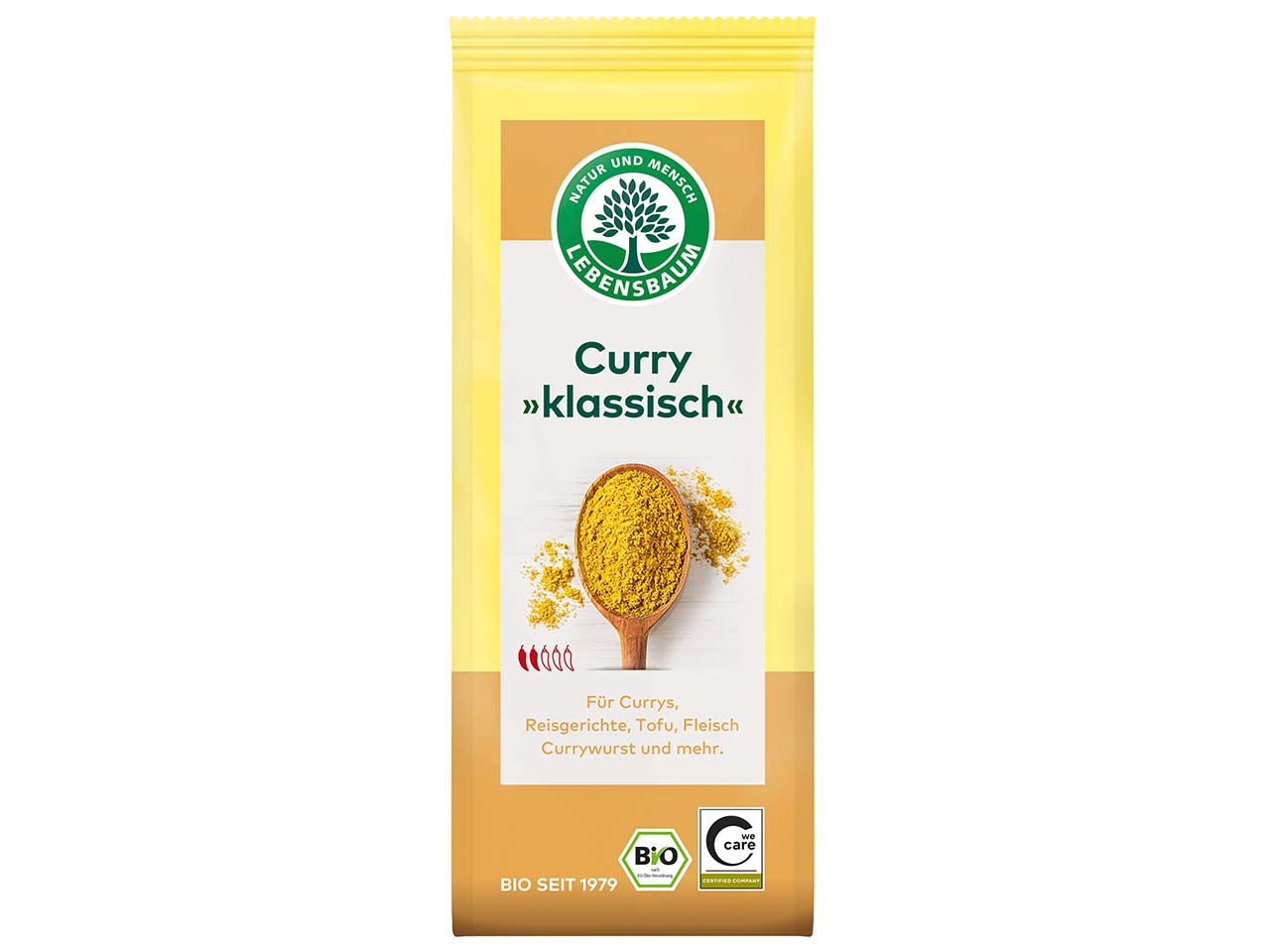 LEBENSBAUM Bio-Gewürzmischung Curry, klassisch, 50 g