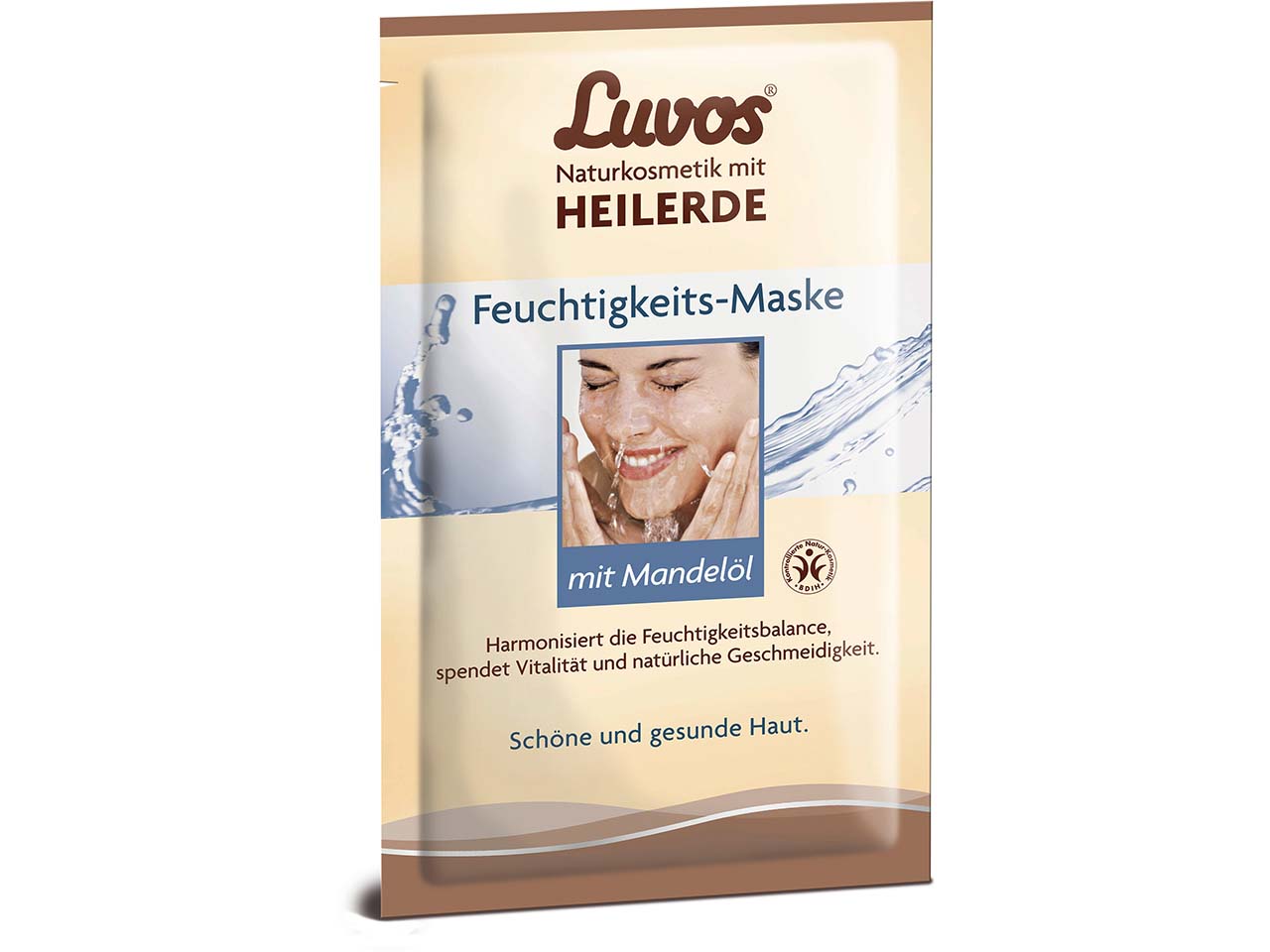 Luvos Creme-Maske "Feuchtigkeit" mit Mandelöl, 15 ml