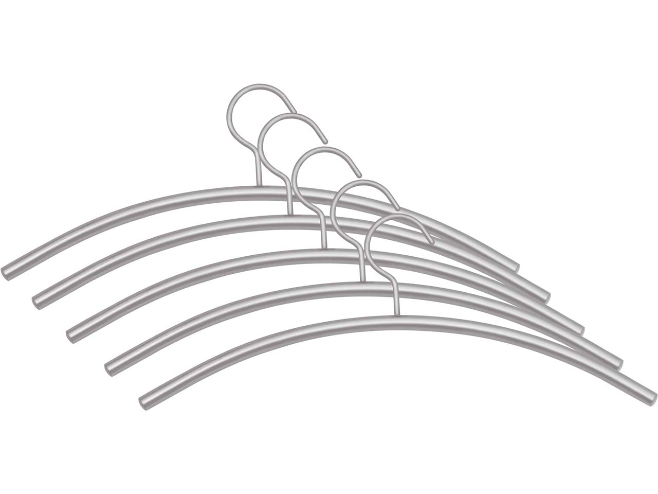 Kleiderbügel "Stahl" 5er-Pack