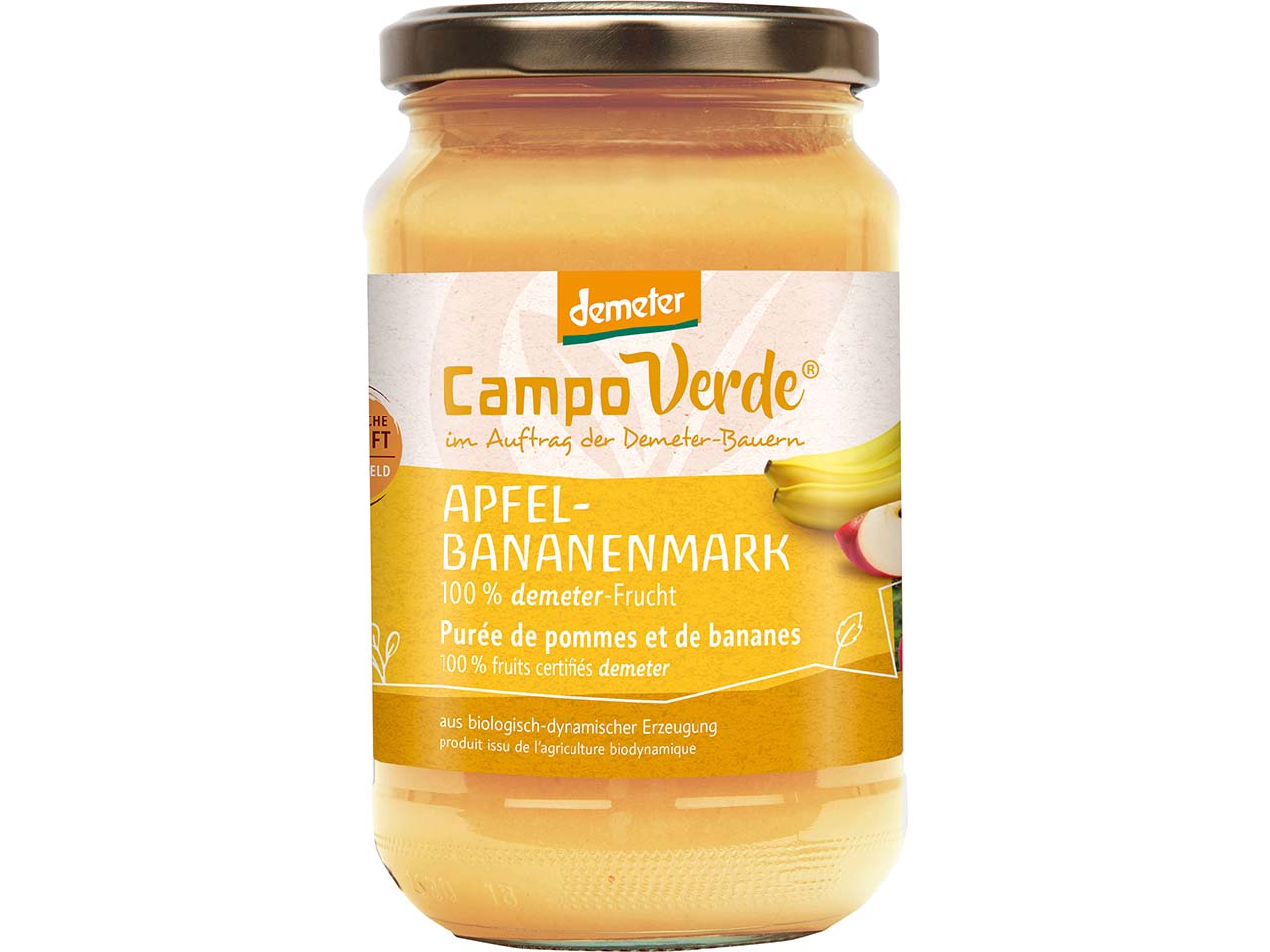 Campo Verde Bio-Apfel-Bananenmark, 360 g