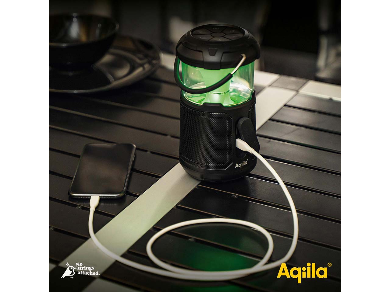 Aqiila 3-in-1 Powerbank , Laterne und Musikbox "Soundbird B10"