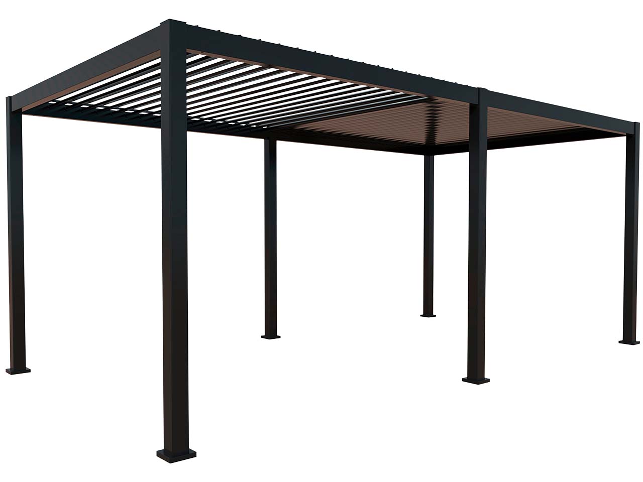 Terrassenüberdachung "Cadiz" B 360 x T 720 x H 250 cm