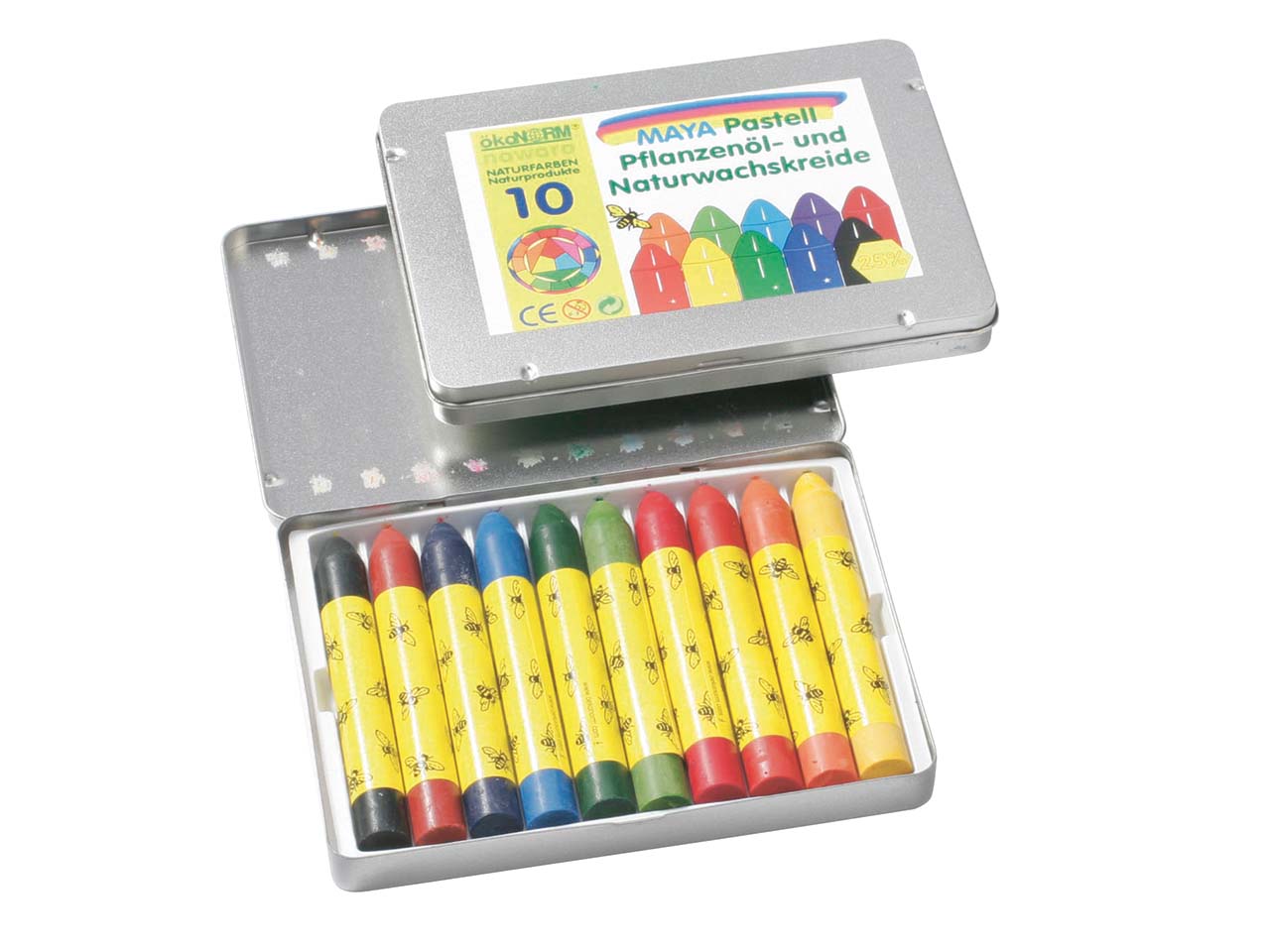 10 ökoNORM nawaro Pastell-Ölkreiden