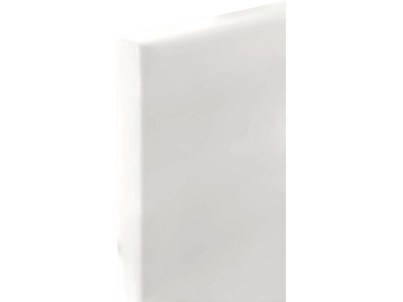 Tischplatte Buche massiv, 100x80 cm, Stärke 20 mm, weiß lackiert