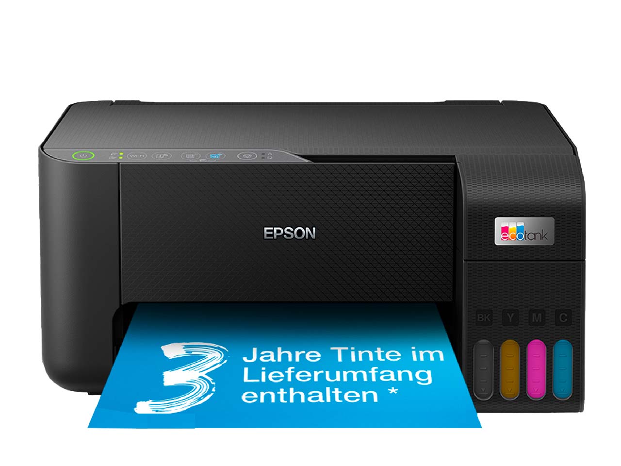 Epson Tintenstrahl-Multifunktionsdrucker "EcoTank ET-2860" schwarz