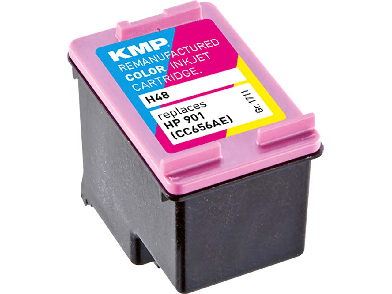 KMP Tintenpatrone ersetzt HP Nr. 901C color