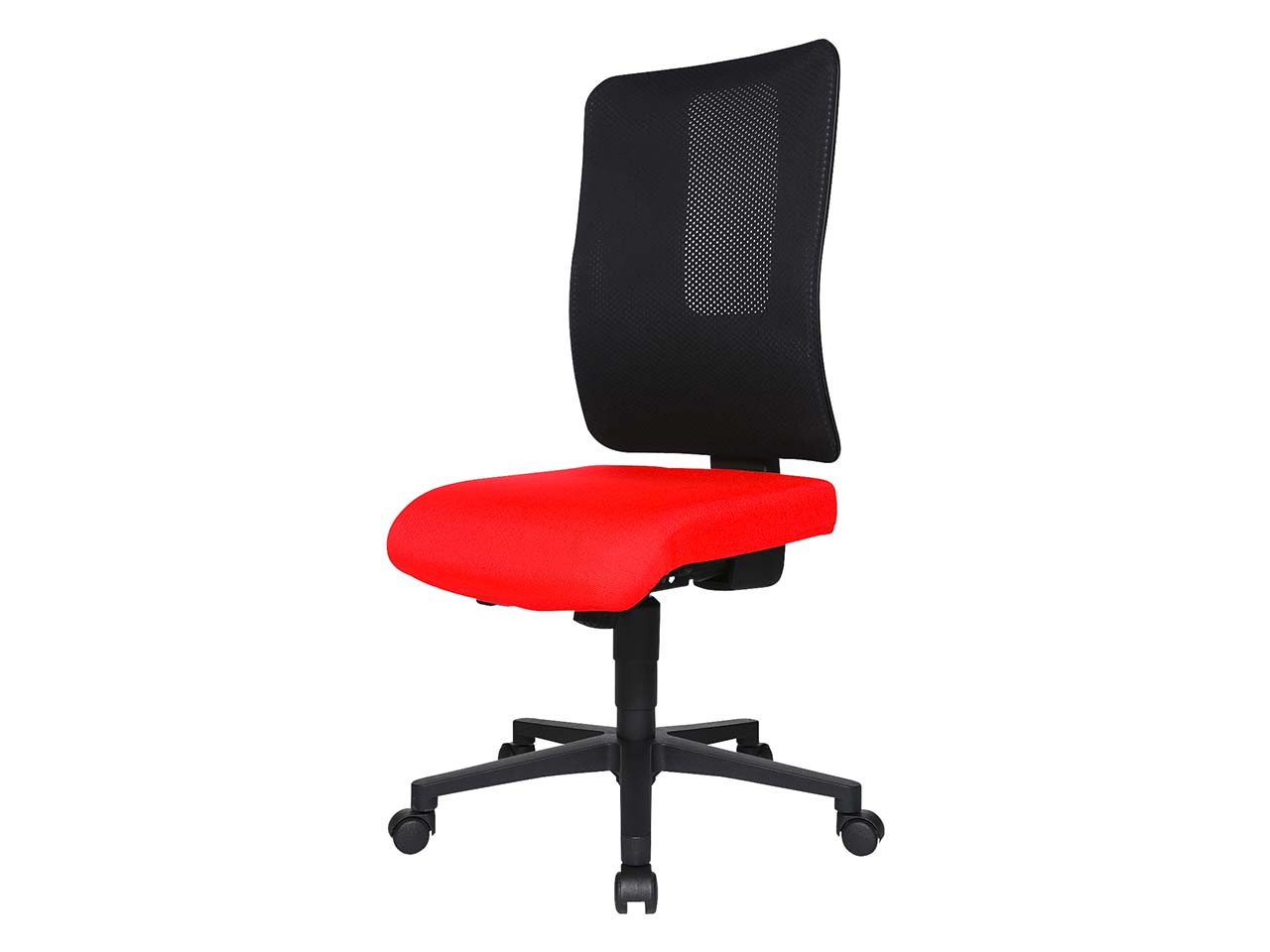 Topstar Bürodrehstuhl "Open X (N)" ohne Armlehnen rot