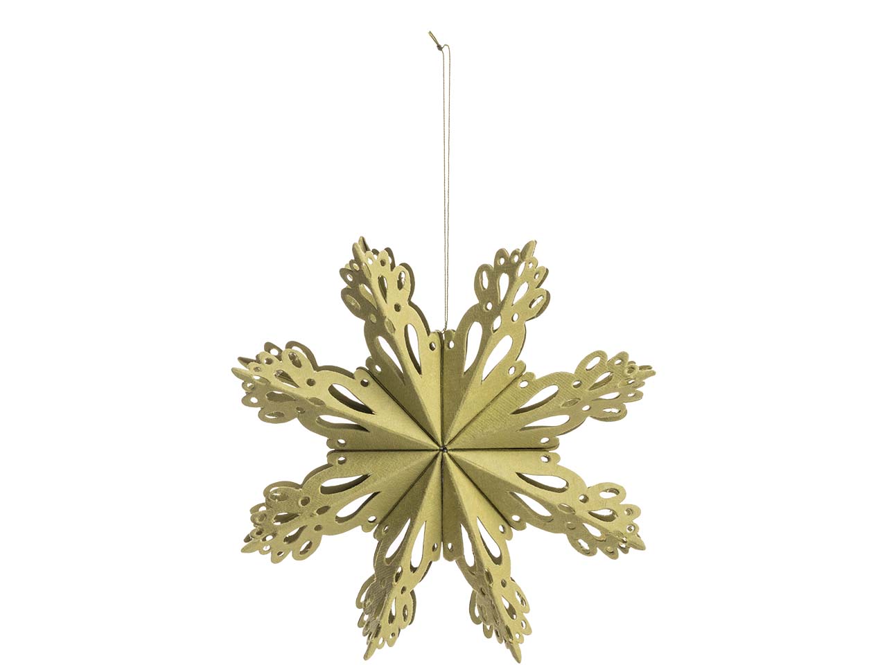 tranquillo Dekoanhänger "GREEN STAR" aus Papier