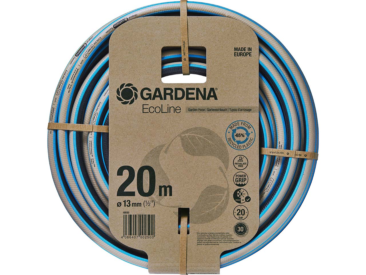 Gardena Schlauch "EcoLine" Ø 13 mm (1/2"), 20 m