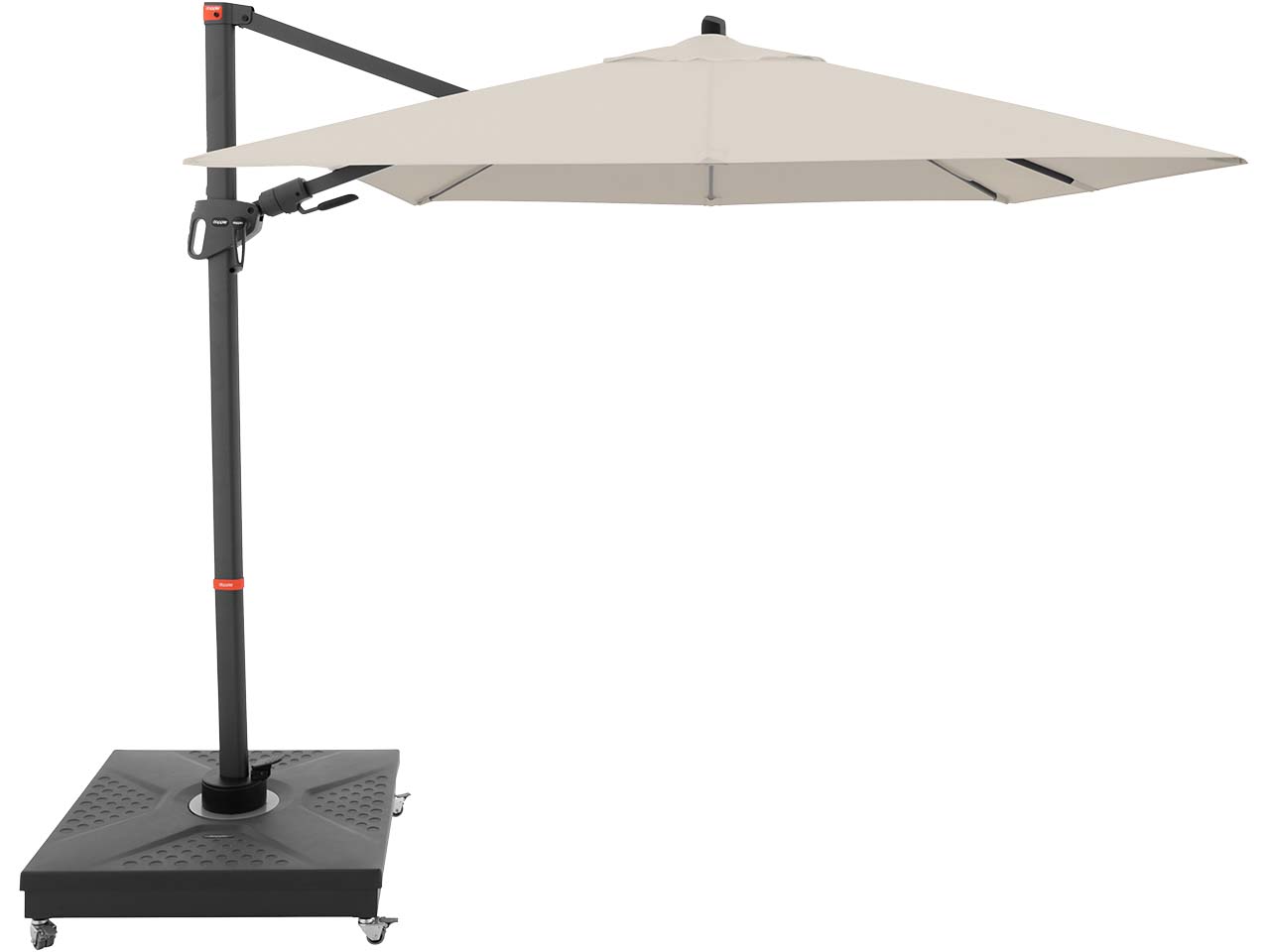 doppler Pendelschirm "myZone AX" 210 x 210 cm, natur