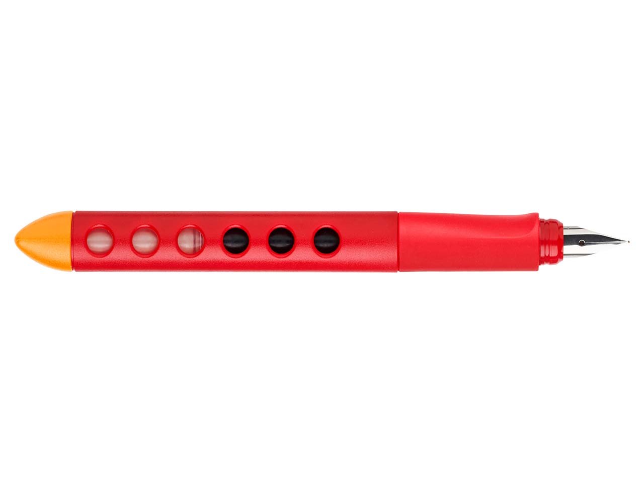 Faber-Castell Schreiblernfüller "Scribolino" für Linkshänder rot