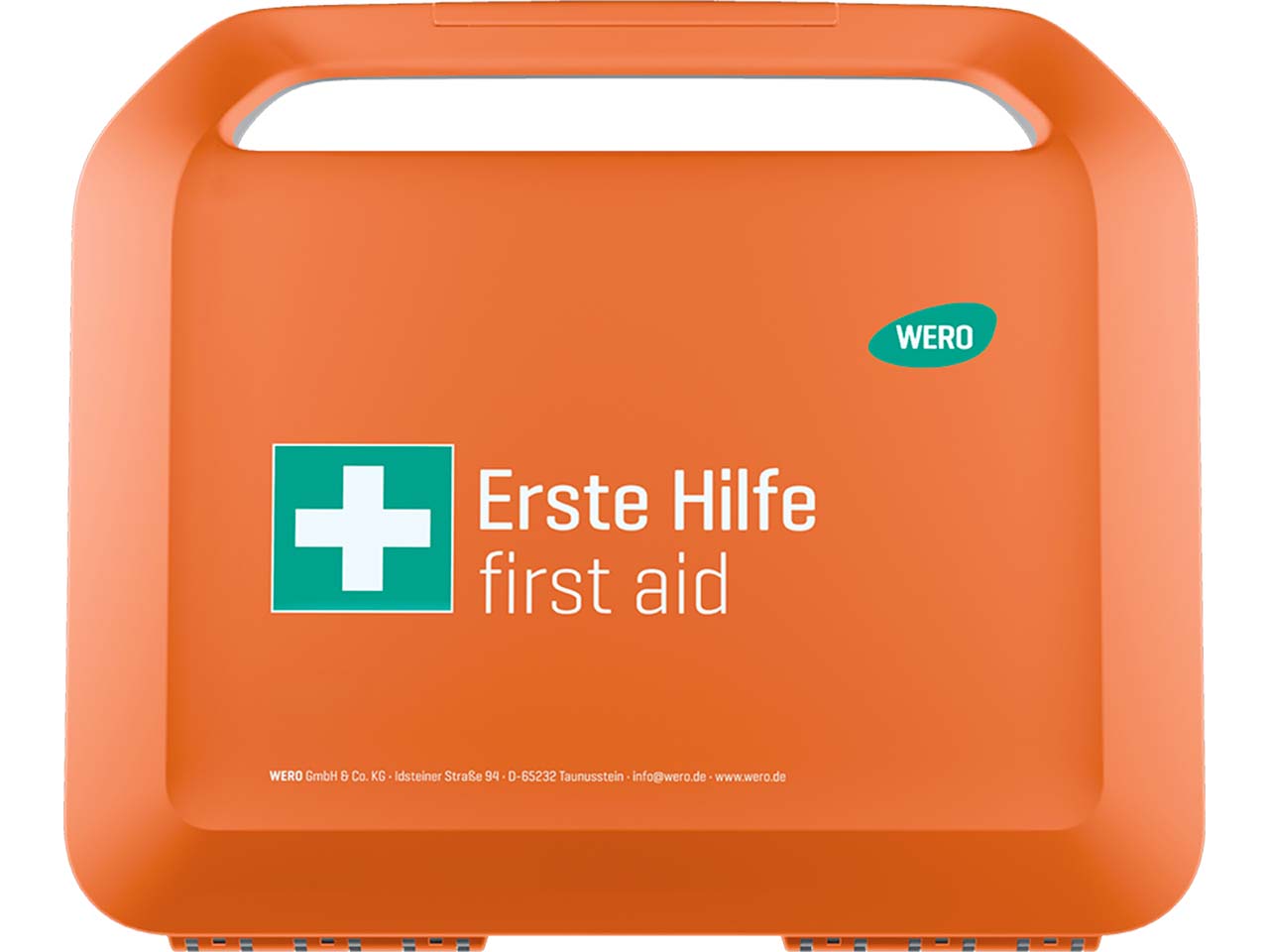 WERO Erste-Hilfe-Koffer "Smart Case" 48 x 41 x 17 cm, groß, leer, inkl. Wandhalterung