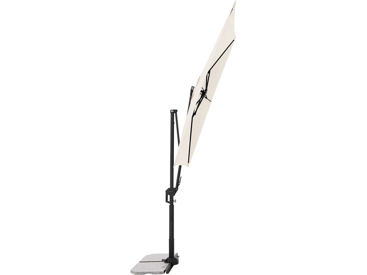 doppler Pendelschirm "ACTIVE Pendel Green Edition" 240 x 135 cm, natur
