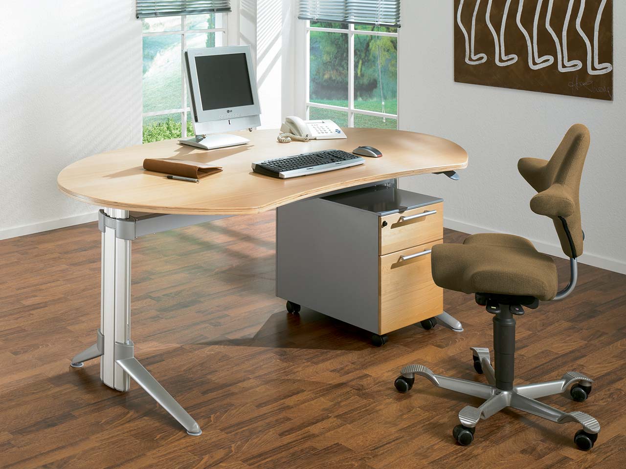 Freiformtisch 5 "go to move" 200x108cm 15-30kg