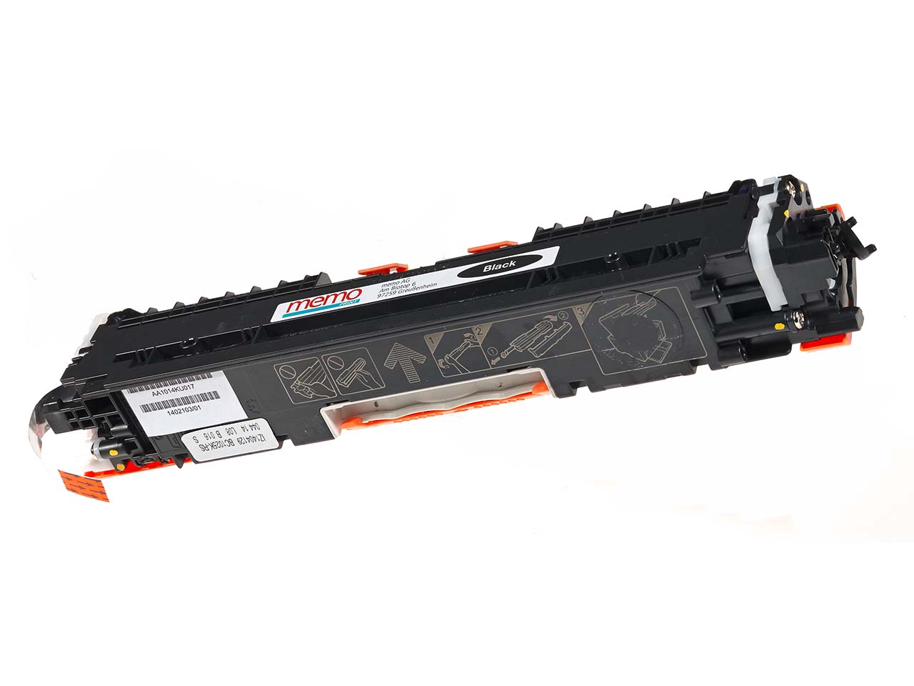 memo Druckkassette ersetzt hp CE310A schwarz