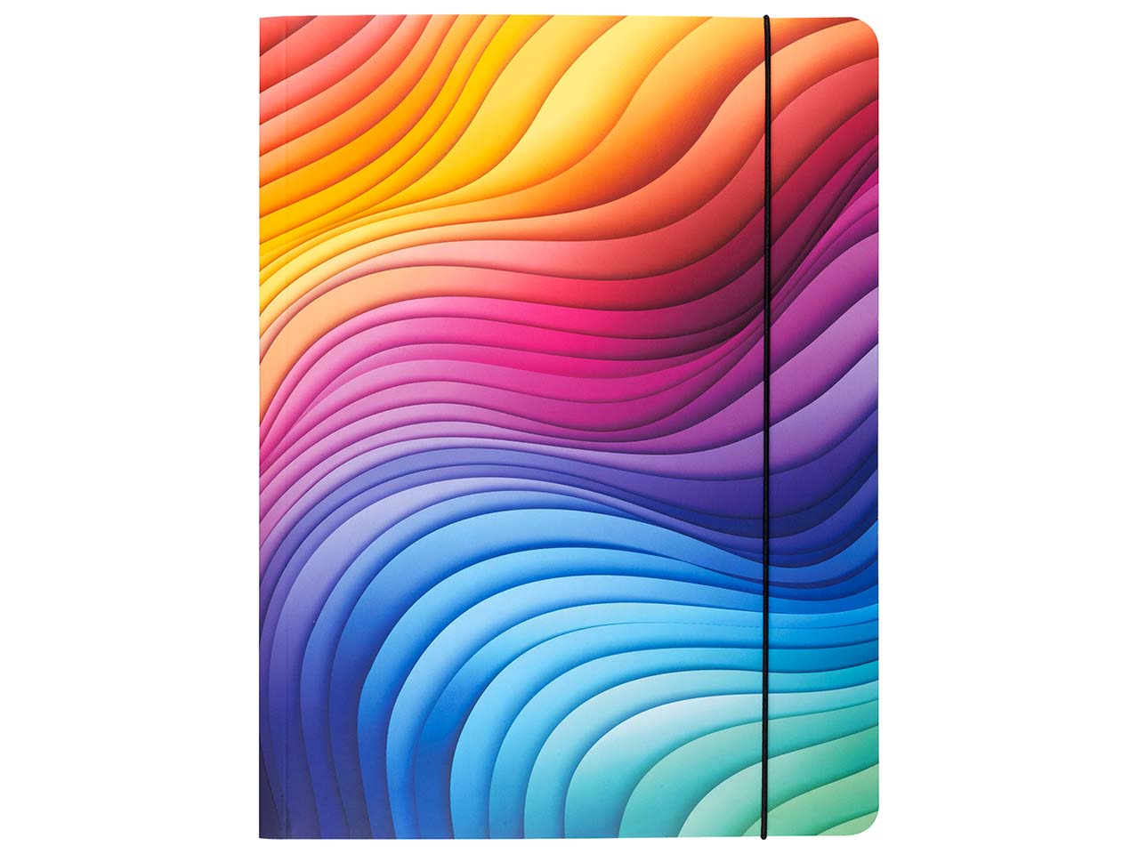Sammelmappe "Colour-Waves" A4