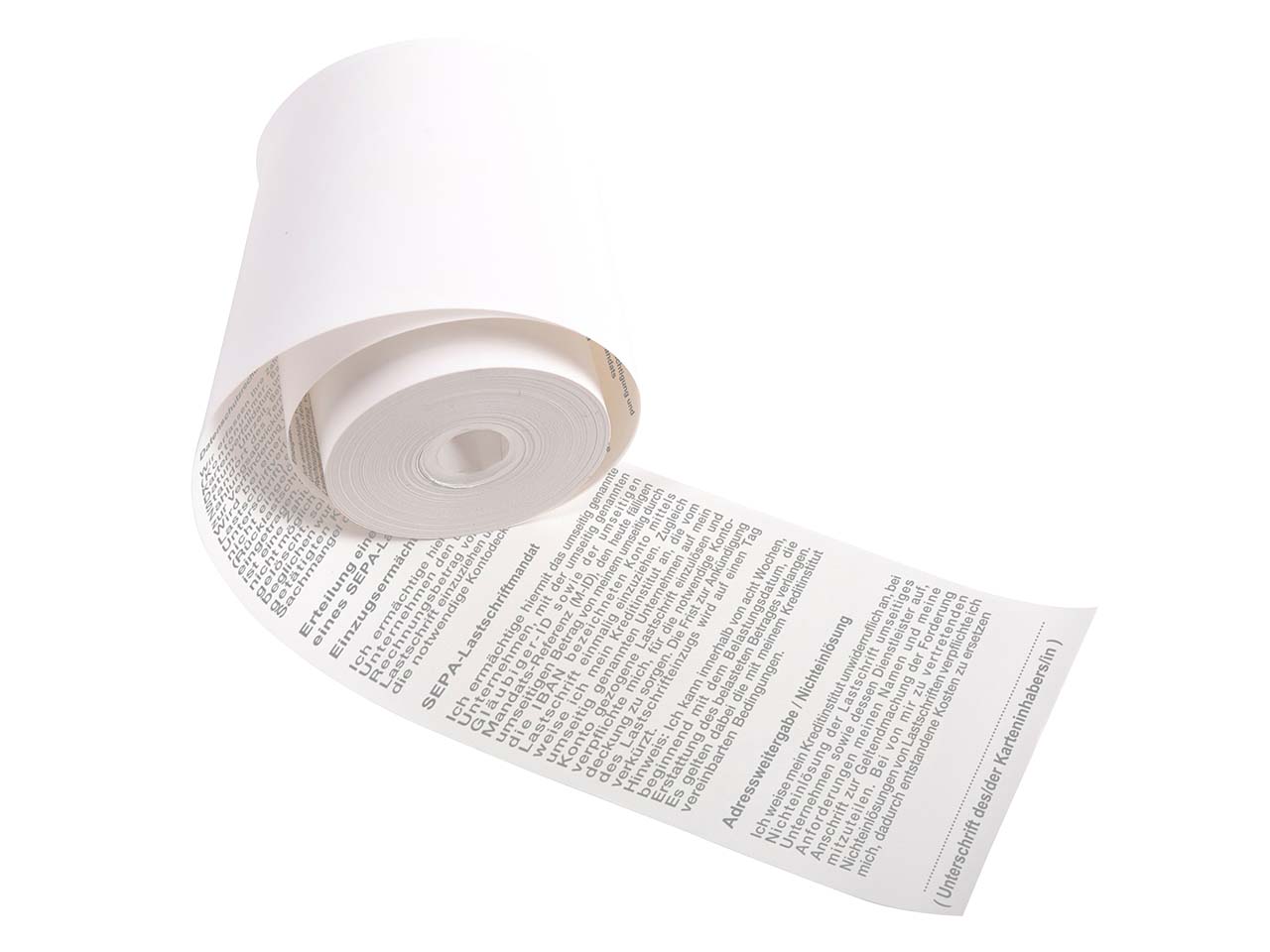 Exacompta Bisphenolfreie EC-Cash-Rollen, Breite 57 mm x 33 mm x 14 m, 60 Stk.