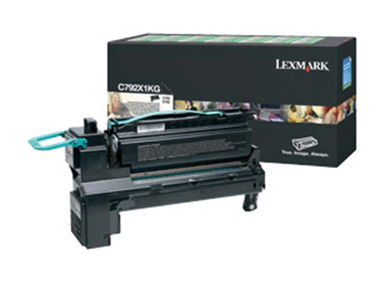 Lexmark Druckkassette C792X1KG XL schwarz